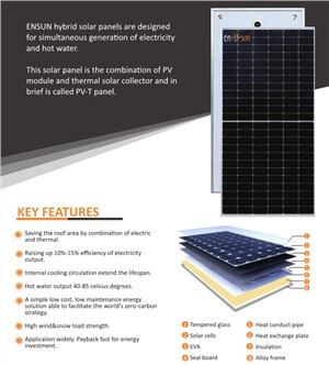 Tuv Iso Hybrid Pvt solarni panel